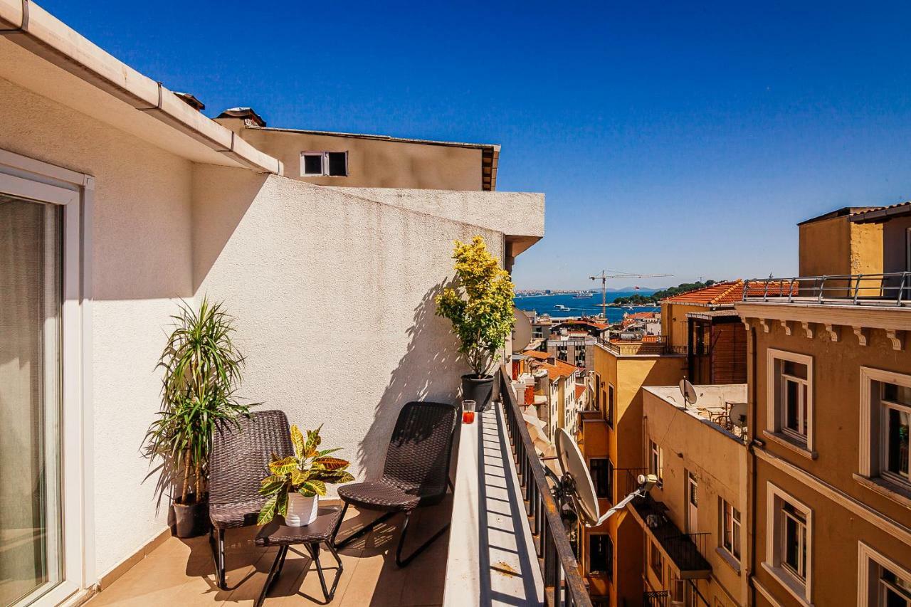 Historic Galata Aparthotel Isztambul Kültér fotó